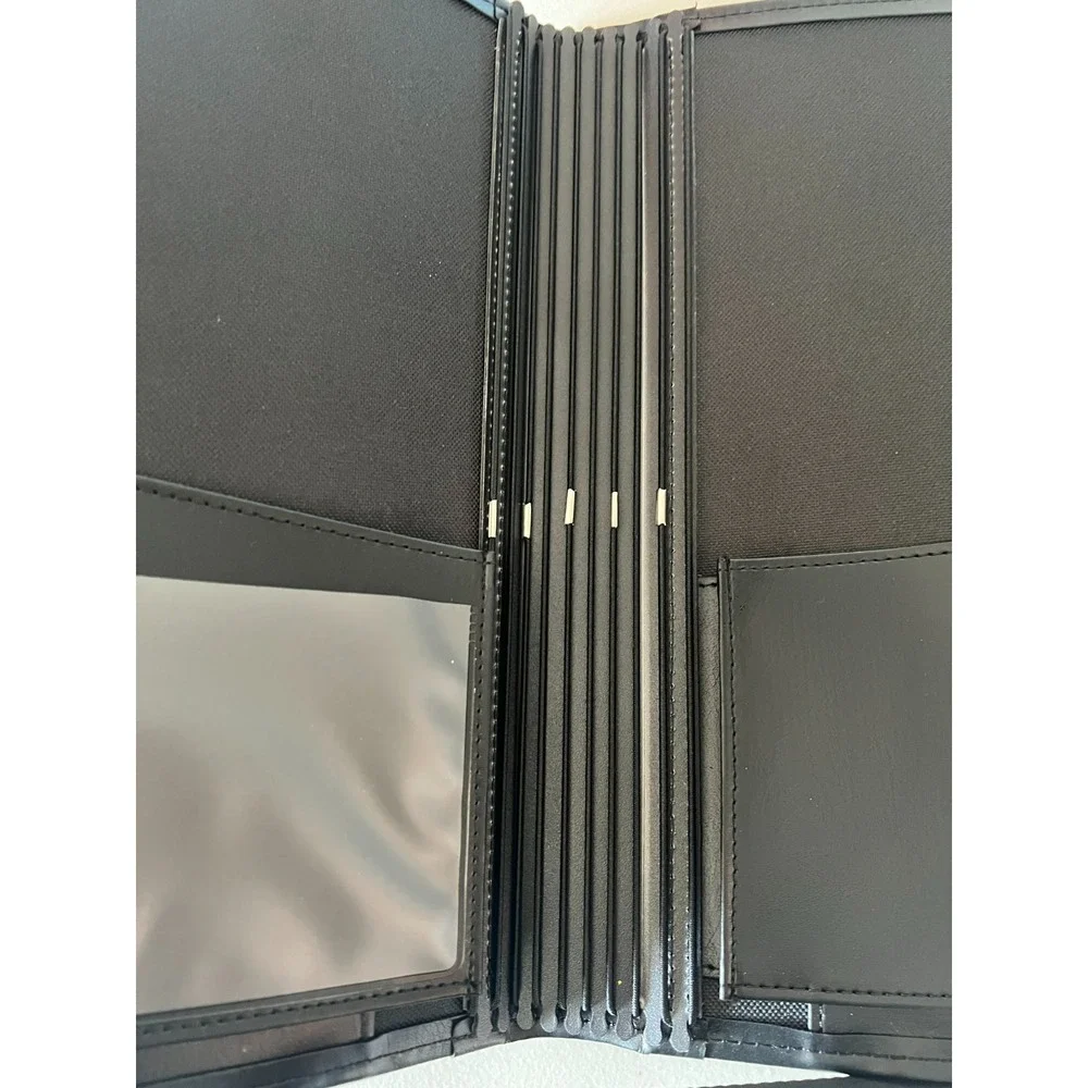 Rondofile Choral Pro Sheet Music Folder Choir Folder Binder Black Elastic Strap